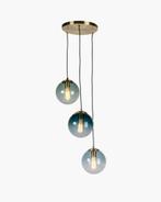 Hanglamp merk Qazqa, Ophalen, 50 tot 75 cm, Zo goed als nieuw, Glas