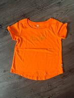 Oranje shirtje 98/104, Kinderen en Baby's, Kinderkleding | Maat 98, Meisje, Ophalen of Verzenden, Zo goed als nieuw, Shirt of Longsleeve