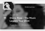 Diana Ross 2 tickets vak E rij 25, Tickets en Kaartjes, Concerten | Pop, Twee personen