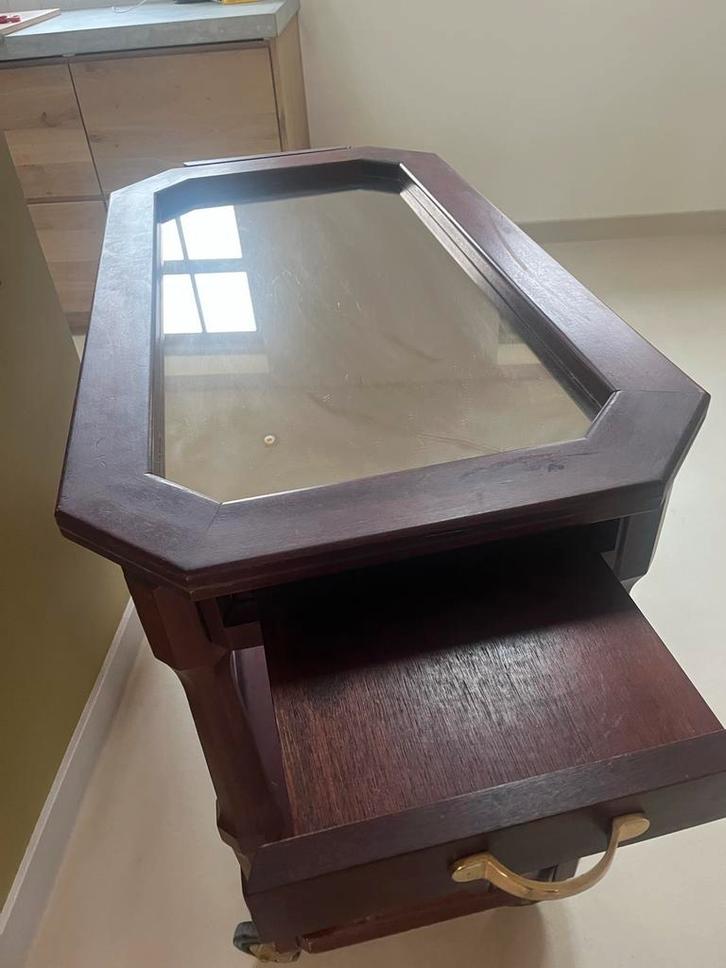 Remy Martin Drankenkar / Serveerwagen, Huis en Inrichting, Tafelonderdelen, Gebruikt, Minder dan 50 cm, Overige vormen, Glas, Ophalen