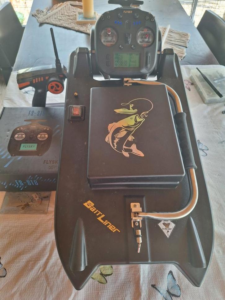 Baitliner voerboot, vernieuwd!, Watersport en Boten, Hengelsport | Karpervissen, Zo goed als nieuw, Overige typen, Ophalen of Verzenden