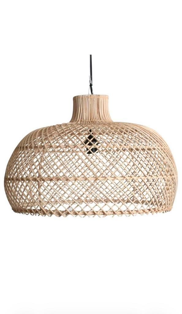 Raw Materials Maze Hanglamp Naturel, Huis en Inrichting, Lampen | Hanglampen, Nieuw, Minder dan 50 cm, Hout, Ophalen of Verzenden