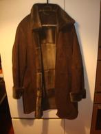Dames jas daim, maat 42/44  donkerbruin., De Wit ST.Niklaas, Bruin, Maat 42/44 (L), Ophalen of Verzenden