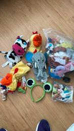 Enorme zak IKEA handpoppen en vinger poppetjes dieren, Ophalen of Verzenden, Zo goed als nieuw, Versiering