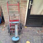 Lägler Hummel  parket schuurmachine transportvagen, Doe-het-zelf en Verbouw, Gereedschap | Schuurmachines, Ophalen, 1200 watt of meer