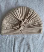 Beige turban, Ophalen of Verzenden, Zo goed als nieuw, Muts