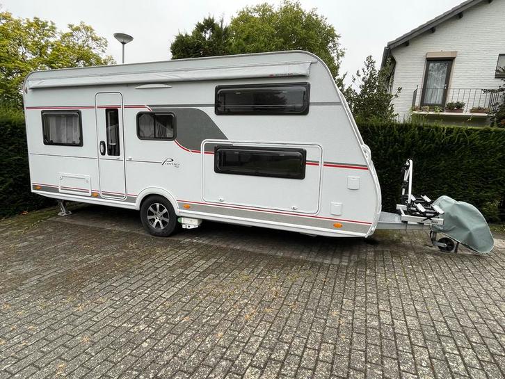 Burstner 510TK 2ton as - 7 prs, Mover Voortent Luifel Airco, Caravans en Kamperen, Caravans, Particulier, meer dan 6, 1250 - 1500 kg