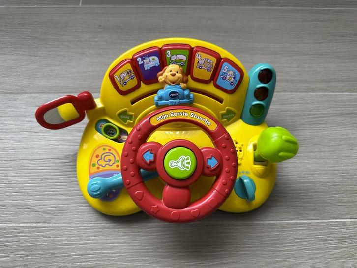 V-Tech mijn eerste stuurtje, Kinderen en Baby's, Speelgoed | Vtech, Gebruikt, 6 maanden tot 2 jaar, Ophalen of Verzenden