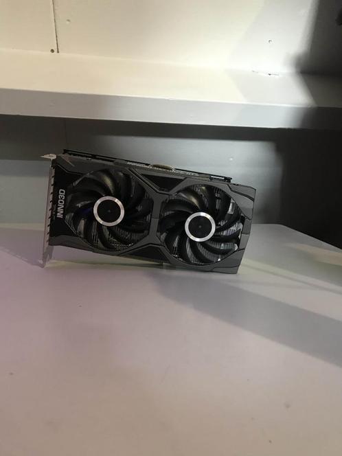 Inno3D GeForce RTX 2060 Super 8GB GDDR6, Computers en Software, Videokaarten, Zo goed als nieuw, Nvidia, PCI-Express 3.0, GDDR6