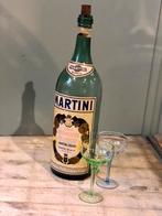 XL Vintage Martini & Rossi Vermouth Bianco fles leeg, Ophalen