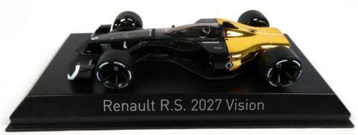 Renault R S 2027 Vision Shanghai 2017 Goud Model 1/43 Norev, Hobby en Vrije tijd, Modelauto's | 1:43, Nieuw, Auto, Norev, Ophalen of Verzenden