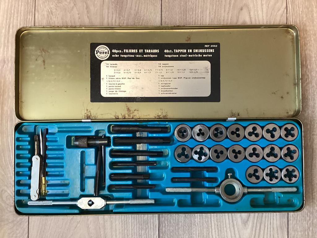 Perel Tappen en Snijijzers Set - 40 Delig, Ophalen of Verzenden, Gebruikt