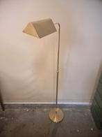 80s Vloerlamp messing in hoogte verstelbaar, Huis en Inrichting, Lampen | Vloerlampen, Ophalen, ,, Zo goed als nieuw, ,