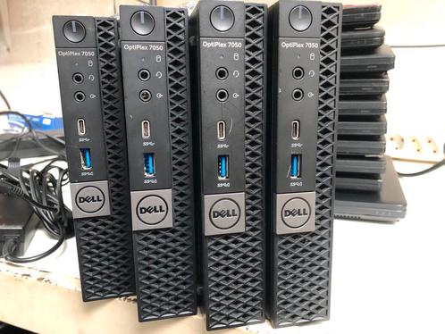 Partij 4x Dell OptiPlex 7050 Micro - i5, 8GB, 256GB SSD, Computers en Software, Desktop Pc's, Gebruikt, Onbekend, SSD, 8 GB, Ophalen