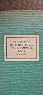 De prenten in het cruydt-boeck van Dodonaeus Jan Veth, Ophalen of Verzenden