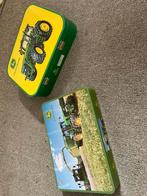 2x john deere puzzel kist, Ophalen, Zo goed als nieuw