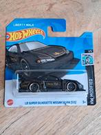 Hot Wheels LB Super Silhouette Nissan Silvia S15 zwart nieuw, Ophalen of Verzenden, Zo goed als nieuw, Auto