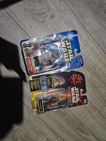 Star Wars Actiefiguren - Dexter Jettster & Jar Jar Binks beschikbaar voor biedingen