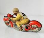 Oude blikken Schuco Speelgoed Motorfiets jaren '50, Antiek en Kunst, Curiosa en Brocante, Verzenden
