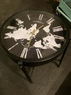 Tafeltje met klok MOET WEG!, Ophalen, 50 tot 100 cm, Rond, Zo goed als nieuw