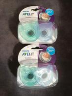 4 nieuwe Philips avent soothie spenen nieuw 3m+ fopspenen, Ophalen of Verzenden, Nieuw, Overige typen