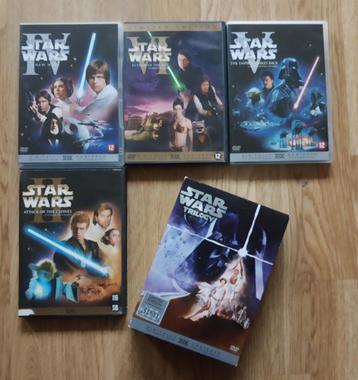 4x / Star Wars Trilogie (IV-V-VI) in BOX + Star Wars I beschikbaar voor biedingen