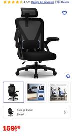 Bureaustoel nieuw in doos, Ophalen, Gaming bureaustoel, Zwart, Nieuw