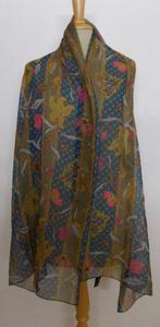 Mooie print sjaal van Cinzia Fiori for the Rack, Verzenden, Zo goed als nieuw, Maat 38/40 (M), Sjaal