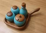 Keukenset in turkoois-blauw - Mooie serveerset Jie Gantofta, Ophalen of Verzenden