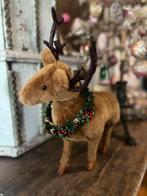 Hert ree hertje knuffel kerst eland kerstboom brocante, Diversen, Kerst, Ophalen of Verzenden, Zo goed als nieuw