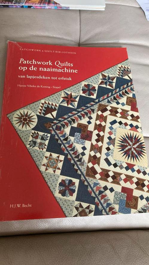 Patchwork quilts op de naaimachine, Boeken, Hobby en Vrije tijd, Zo goed als nieuw, Ophalen of Verzenden