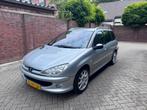 Peugeot 206 quicksilver 1.6 16V SW 2005 Grijs, Auto's, Peugeot, Voorwielaandrijving, Zwart, 4 cilinders, Origineel Nederlands