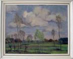 Brabants landschap 1944 Gerard Hurkmans ( 1911-1984 )Tilburg, Ophalen