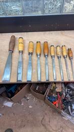 9 stuks vermoorbeitels ., Ophalen of Verzenden