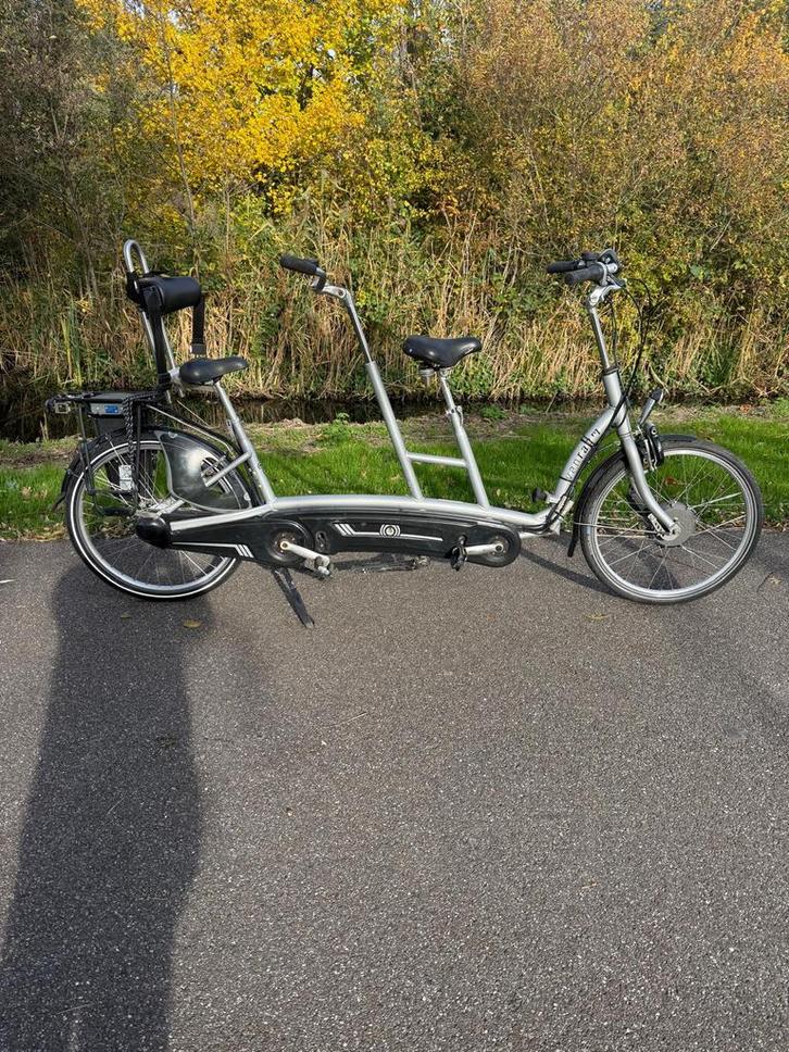 Van Raam Twinny Elektrische Tandem. In goede staat, Fietsen en Brommers, Fietsen | Tandems, Zo goed als nieuw, Minder dan 10 versnellingen