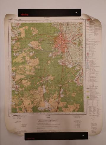 Stafkaart Zutphen 33 West -1965 (639) beschikbaar voor biedingen