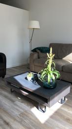 Unieke salontafel van interieurbouwer, Huis en Inrichting, Ophalen, Gebruikt, 100 tot 150 cm, 50 tot 100 cm
