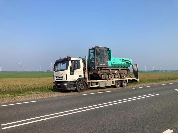 Iveco eurocargo oprijwagen, 15,5T laden + vangmuil 50T Totaa, Auto's, Vrachtwagens, Particulier, Centrale vergrendeling, Cruise Control