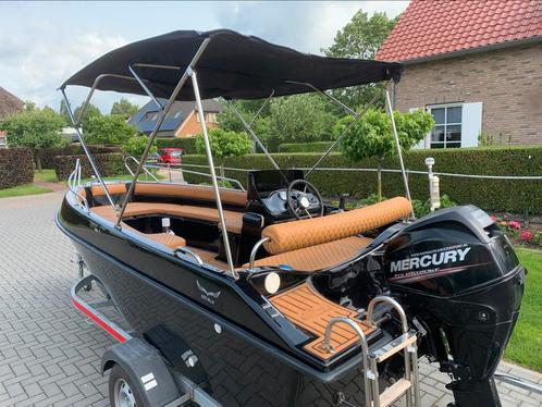 Zeevalk 470 Mercury 25 4 takt VERKOCHT ‼️, Watersport en Boten, Vis- en Consoleboten, Zo goed als nieuw, 10 tot 30 pk, 3 tot 6 meter