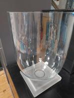 Glazen vaas XL / windlicht XL, Overige kleuren, Ophalen of Verzenden, Minder dan 50 cm, Glas