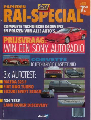 Autokampioen 5 1990 : Max Roadster - Fiat Uno Turbo - Toyota beschikbaar voor biedingen