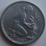 Duitsland 50 pfennig 1981, Postzegels en Munten, Munten | Europa | Niet-Euromunten, Ophalen of Verzenden, Duitsland, Losse munt