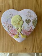 LIEFLIJK HARTVORMIG BLIKJE MET KUIKENTJE, Verzamelen, Blikken, Ophalen of Verzenden, Nieuw, Overige
