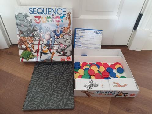 Sequence (vier op een rij) junior, Hobby en Vrije tijd, Gezelschapsspellen | Bordspellen, Zo goed als nieuw, Ophalen of Verzenden