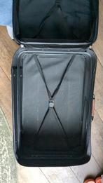 Reiskoffer, Gebruikt, Zacht kunststof, 35 tot 45 cm, Wieltjes