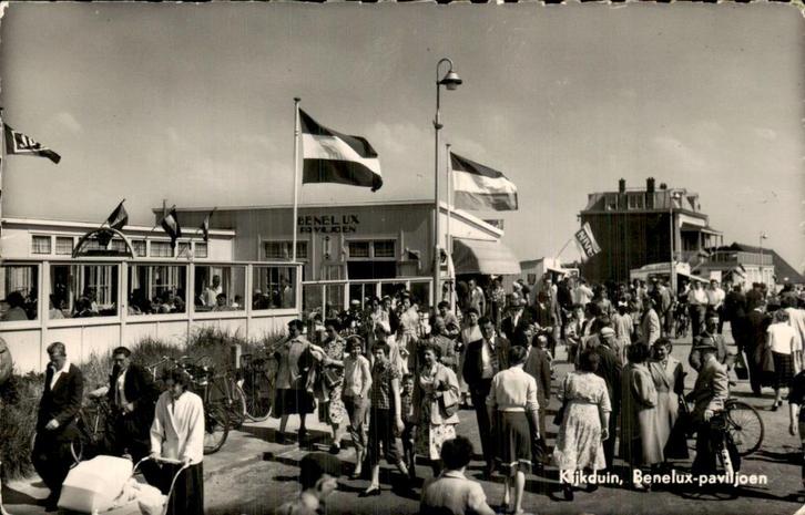Kijkduin - Benelux-paviljoen, Verzamelen, Ansichtkaarten | Nederland, Gelopen, Zuid-Holland, 1920 tot 1940, Ophalen of Verzenden