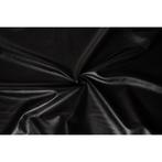 # Zwart Leather look stof. leer look, leder look., Hobby en Vrije tijd, Stoffen en Lappen, 120 cm of meer, Zwart, Nieuw, Ophalen of Verzenden