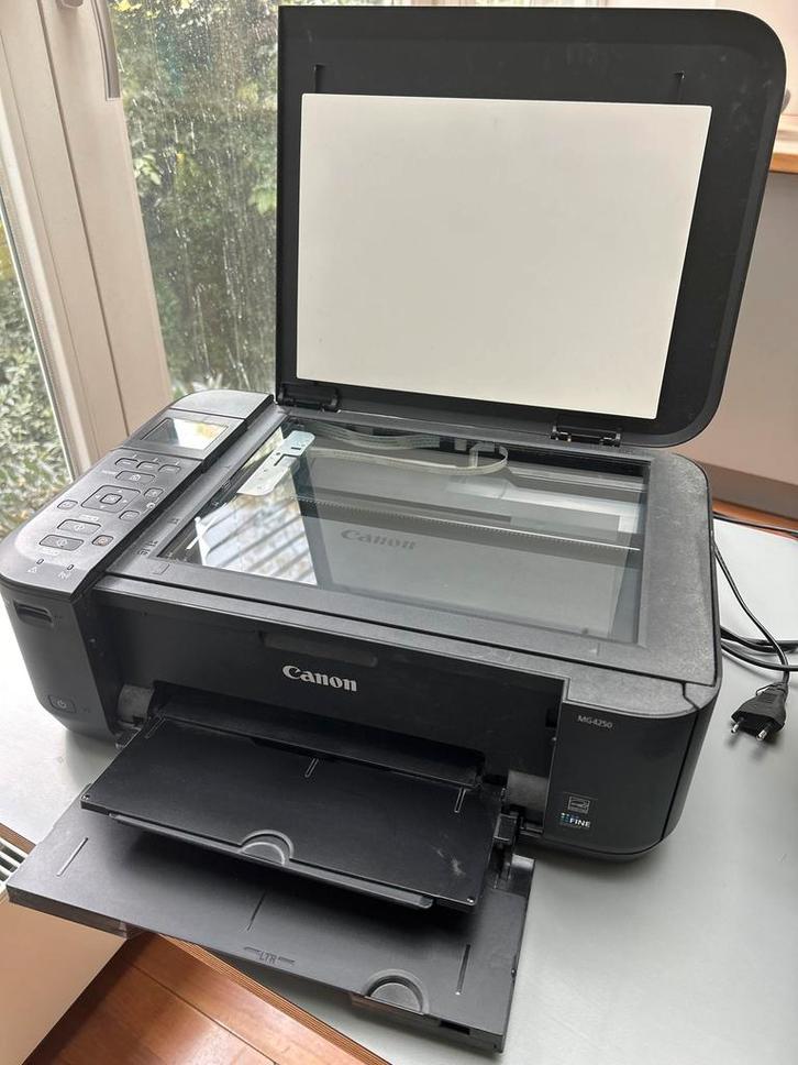 Canon MG4250 All-in-One Printer, Computers en Software, Printers, Gebruikt, All-in-one, Inkjetprinter, Kleur printen, Draadloos