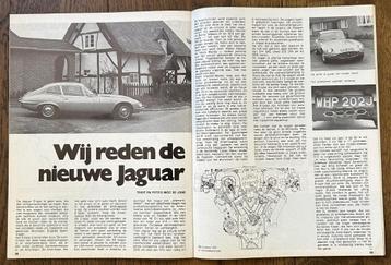 Jaguar E-type V12 in Autovisie 1971 beschikbaar voor biedingen
