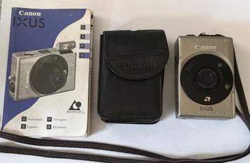 Vintage Canon IXUS Analoge Compact Camera - Met hoesje beschikbaar voor biedingen